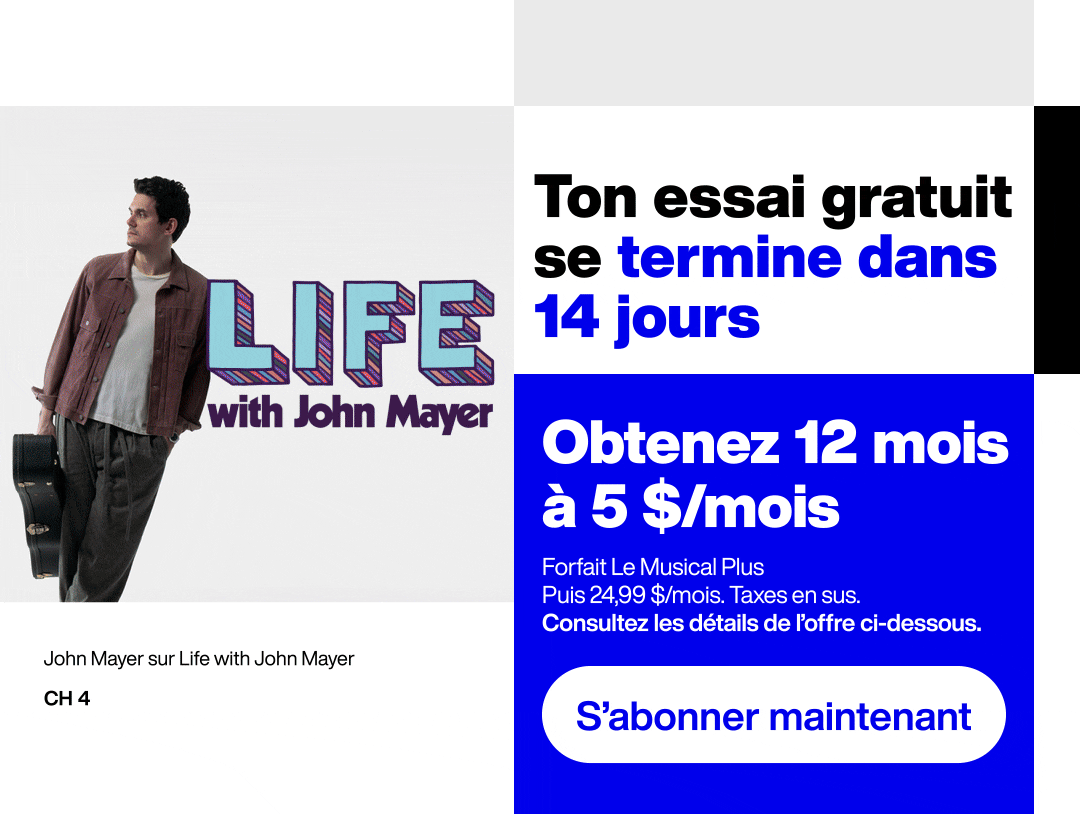 Ton essai gratuit se termine dans 14 jours. S’abonner maintenant. Voir les détails de l’offre